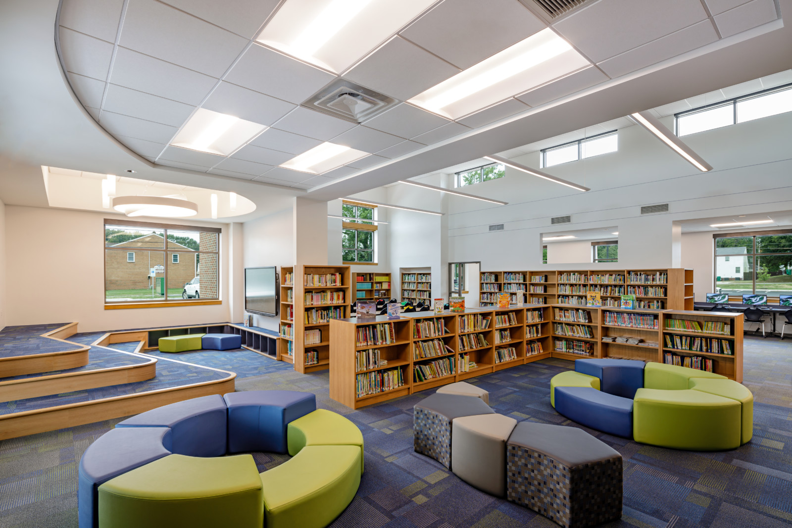 North Elementary Media Center Enteros Design, PCEnteros Design, PC