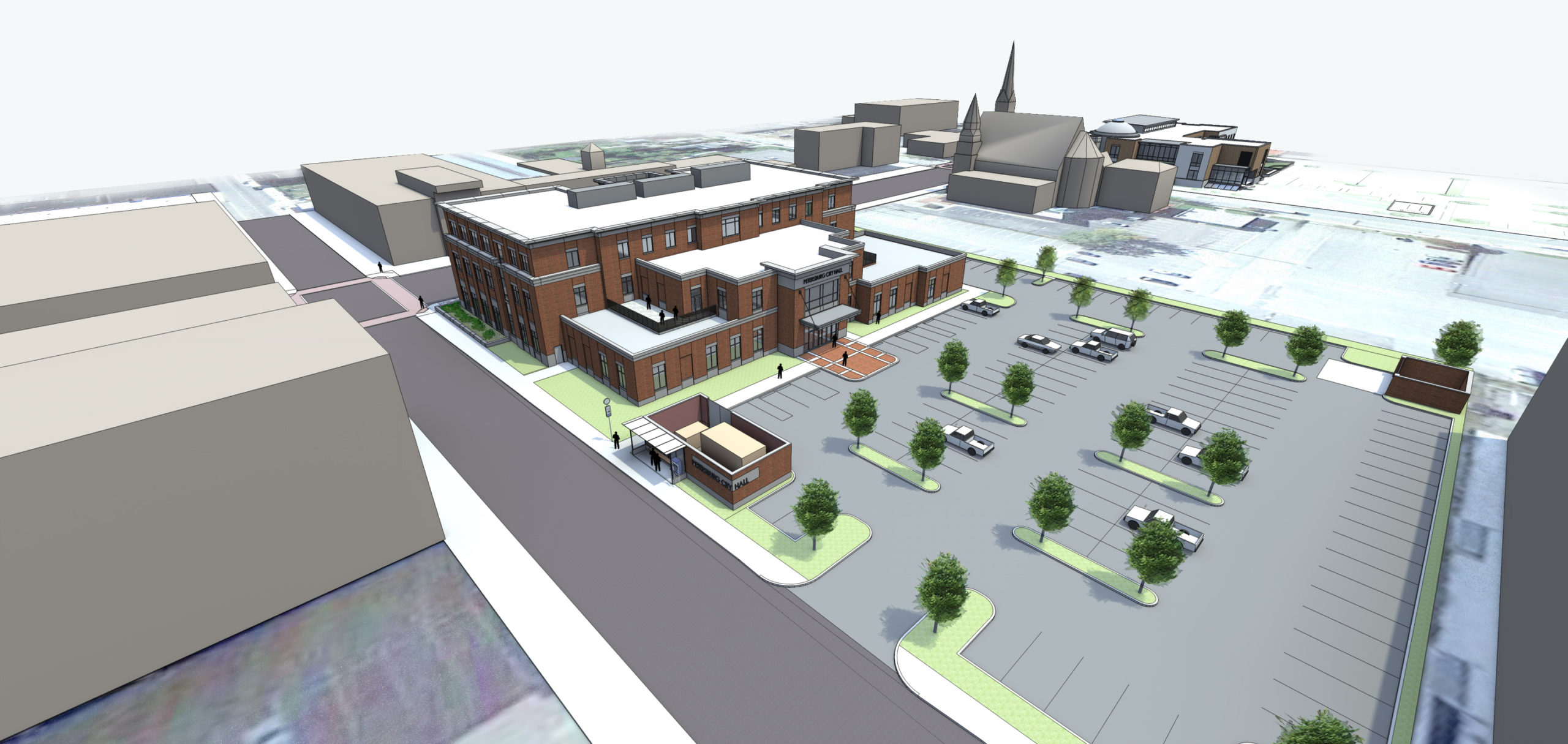 Petersburg City Hall Enteros Design, PCEnteros Design, PC